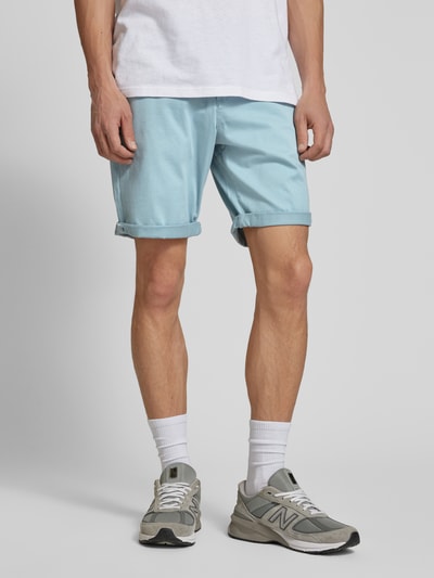 Jack & Jones Regular Fit Bermudas mit Eingrifftaschen Modell 'IBOWIE' Aqua 4