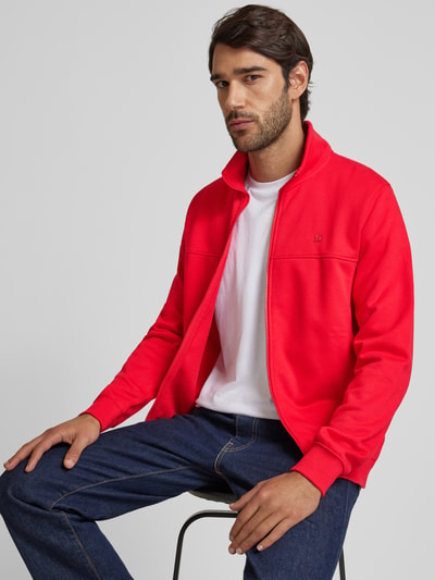 s.Oliver RED LABEL Sweatjacke mit Stehkragen Rot 3