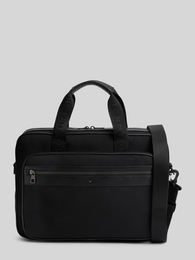 Tommy Hilfiger Laptoptasche mit abnehmbaren Schulterriemen BLACK 2