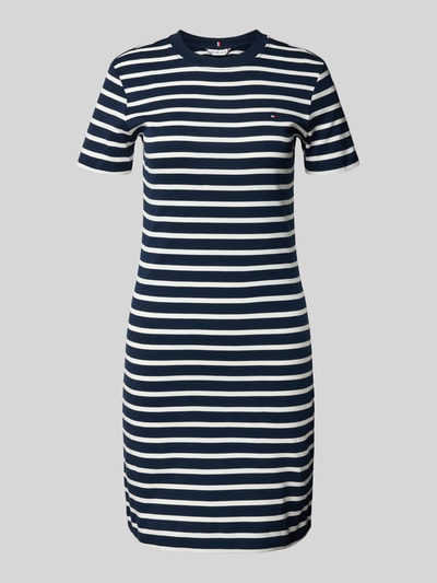 Tommy Hilfiger Getailleerde mini-jurk van puur katoen Marineblauw - 2