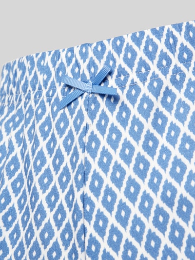 CCDK Copenhagen Relaxed Fit Pyjama-Shorts mit Zierschleife Modell 'Kimmy' Blau 2