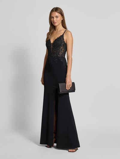 Mascara Abendkleid mit Herz-Ausschnitt Black 1