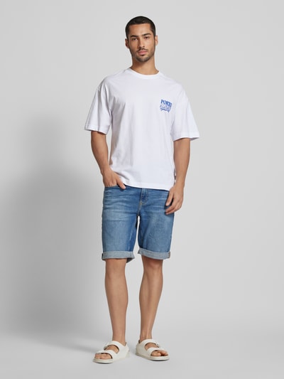 Calvin Klein Jeans Slim Fit Jeansshorts im 5-Pocket-Design Blau 1