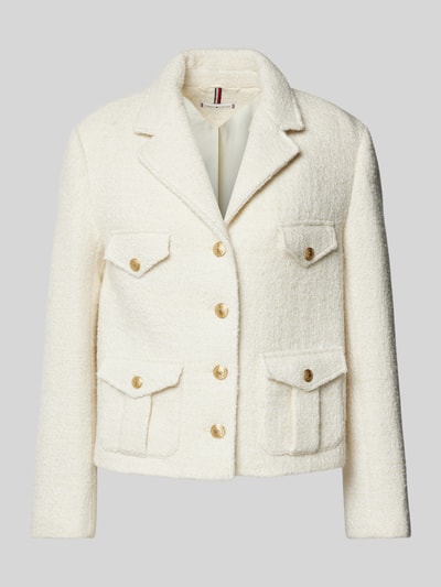 Tommy Hilfiger Jacke mit Pattentaschen Weiss 2