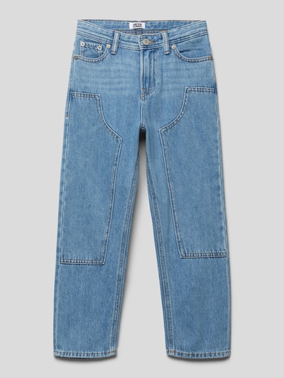 Jack & Jones Jeans aus Baumwolle mit Zierbesatz Modell 'CHRIS' Blau 1