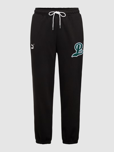 PUMA PERFORMANCE Sweatpants mit Logo-Stitching Black 2