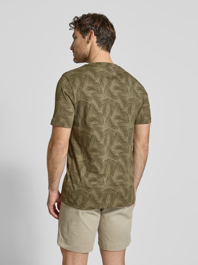 Tommy Hilfiger Regular Fit T-Shirt aus reiner Baumwolle Oliv 5