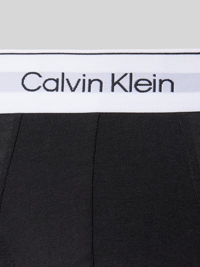 Calvin Klein Underwear Slip met label in band in set van 3 stuks Zwart - 2