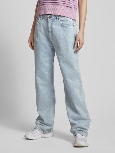 Hugo Blue Straight Fit Jeans Modell 'Elyah' Hellblau 4