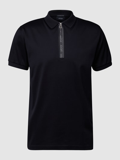 JOOP! Collection Kurzärmeliges Poloshirt mit Reißverschluss Black 2