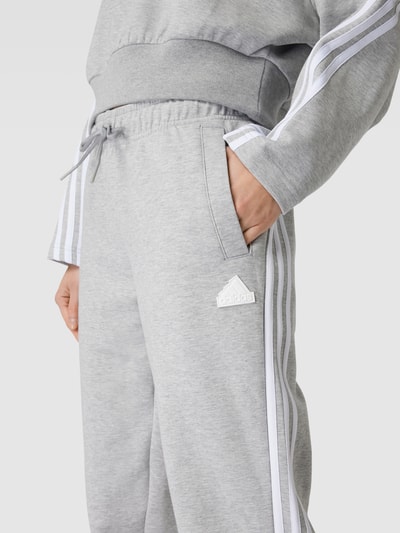 ADIDAS SPORTSWEAR Sweatpants in Melange-Optik Mittelgrau Melange 3