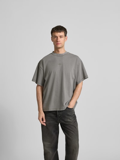 WON HUNDRED T-Shirt aus reiner Bio-Baumwolle Mittelgrau 4