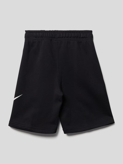 Nike Standard Fit Sweatshorts mit Label-Print Black 3