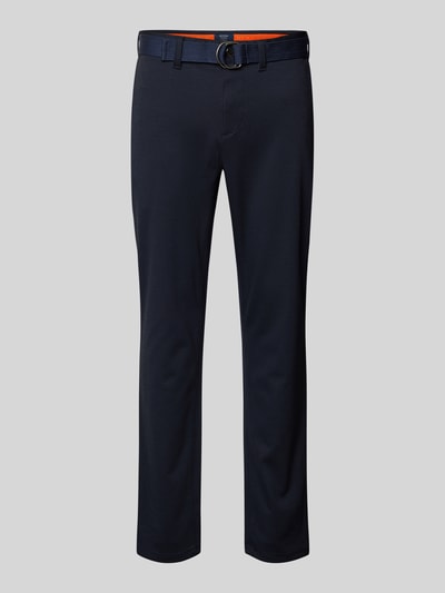 MCNEAL Stoffen broek met Franse steekzakken Marineblauw - 2