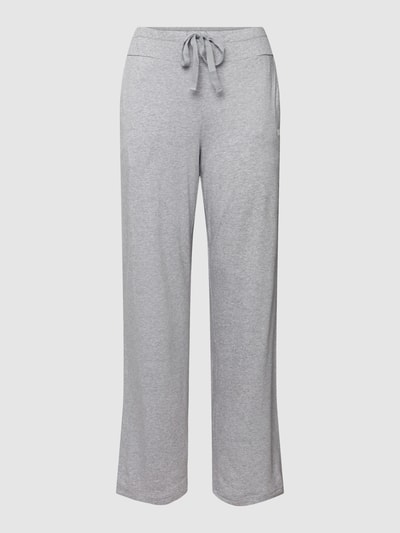 DKNY Pyjama-Hose mit Logo-Bund Modell 'Sleep Jogger' Mittelgrau 2