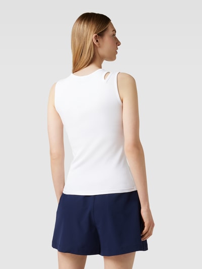 Lauren Ralph Lauren Tanktop mit Cut Out Modell 'FUNDOL' Weiss 5
