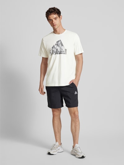 ADIDAS SPORTSWEAR T-shirt met labelprint Wit - 1