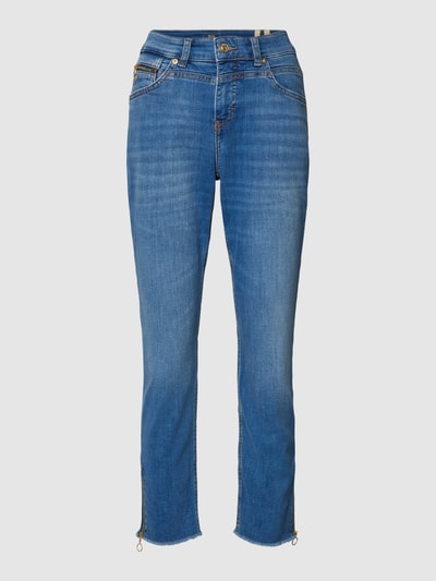 MAC Slim fit jeans met verkorte pasvorm Lichtblauw - 2