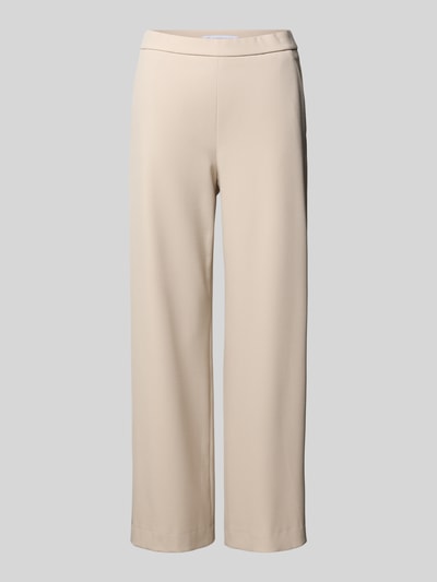 Produktfoto, Wide Fit Schlupfhose mit Viskose-Anteil Modell 'Palina' von Raffaello Rossi in Beige, elastischer Bund, Crêpe-Struktur, Damenmode