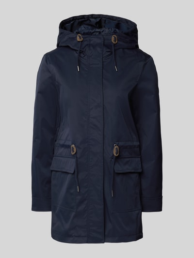 Only Shaped Fit Parka mit Kordelzug Modell 'LOUISE' Marine 2