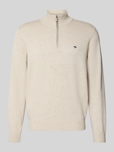 Fynch-Hatton Gebreide pullover met schipperskraag Offwhite - 2