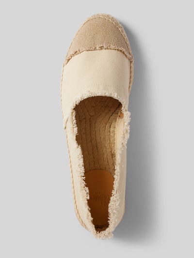 Castañer Espadrilles aus echtem Leder Modell 'KAMPALA' Offwhite 3