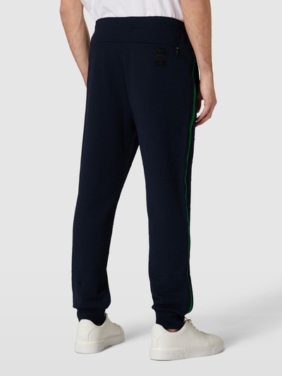 BOSS Green Sweatpants mit Label-Stitching Modell 'Hover' Marine 5