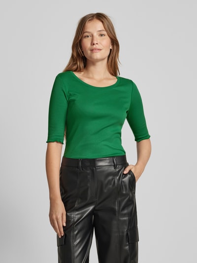 Marc Cain T-shirt met ronde hals Groen - 4