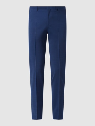 Roy Robson Pantalon met scheerwol, model 'Slacks' Blauw - 2