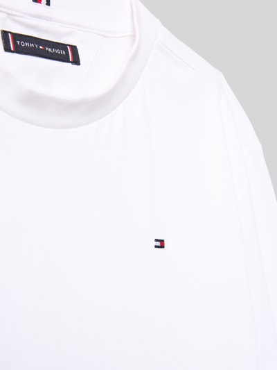 Tommy Hilfiger Teens Regular fit shirt met lange mouwen van puur katoen Wit - 2