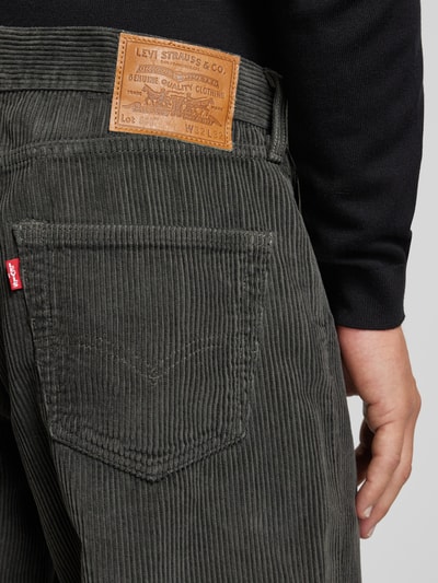 Levi's® Spodnie materiałowe z 5 kieszeniami Czarny 3