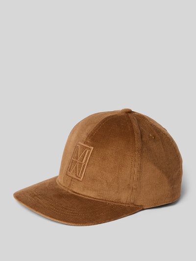 Marc O'Polo Basecap aus Baumwoll-Mix Mittelbraun 1