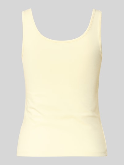 Calvin Klein Underwear Regular Fit Unterhemd aus Baumwoll-Mix Hellgelb 3