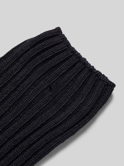 Falke Sokken met ribboord, model 'Nelson' Marineblauw - 2