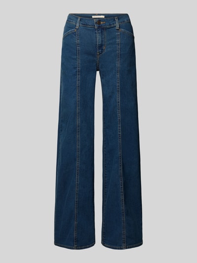 Levi's® 300 Wide Leg Jeans aus Baumwoll-Mix Modell '318' Blau 2
