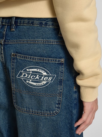 Dickies Baggy fit jeans in 5-pocketmodel, model 'HILHAM' Jeansblauw - 3