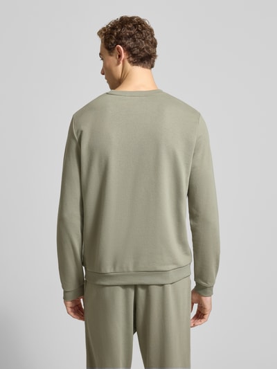 Tommy Hilfiger Regular Fit Sweatshirt aus Baumwoll-Mix Khaki 5
