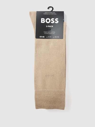 BOSS Sokken, pak van 2 paar Beige - 3