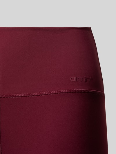 aim'n Leggings mit Logo-Print Modell 'Sense' Bordeaux 2