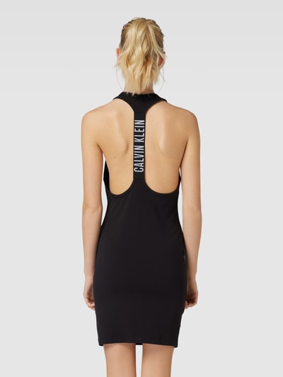 Calvin Klein Underwear Mini-jurk met racerback, model 'INTENSE POWER' Zwart - 5