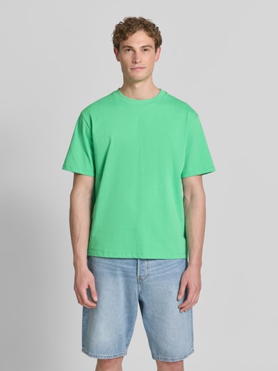 Lindbergh Oversized T-Shirt mit Rundhalsausschnitt Apfel 4