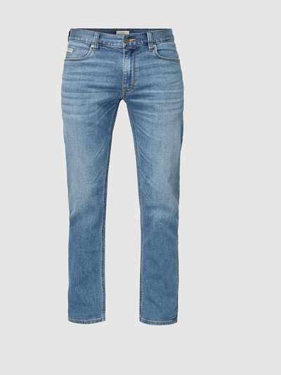 Montego Stone-washed regular fit jeans Lichtblauw - 2