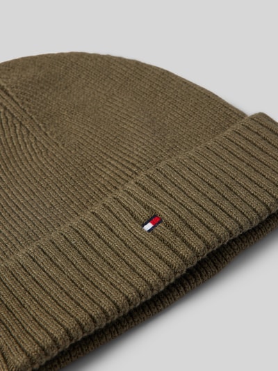 Tommy Hilfiger Mütze mit Logo-Stitching Modell 'PIMA' Oliv 2