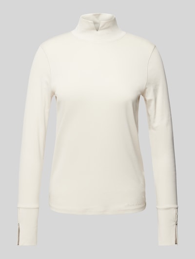 Marc Cain Longsleeve mit Stehkragen Ecru 2