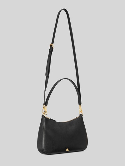 Lauren Ralph Lauren Umhängetasche aus echtem Leder Black 3