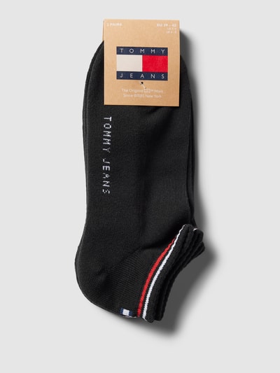 Tommy Hilfiger Sneakersocken mit Kontraststreifen im 2er-Pack Black 3