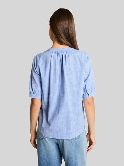 Tom Tailor regular fit blouse van puur katoen Lichtblauw - 5
