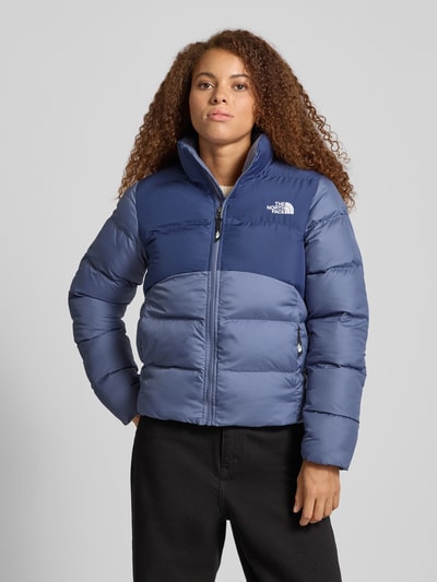 The North Face Gewatteerd jack met labeldetail, model 'Saikuru’ Blauw - 4