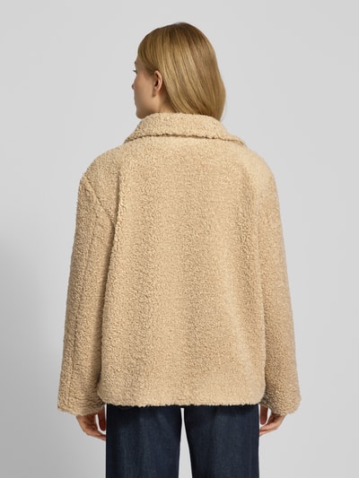 More & More Kurtka z futerka relaxed fit Piaskowy 5