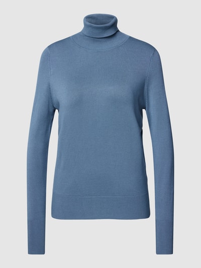 Christian Berg Woman Longsleeve mit Rollkragen Rauchblau 2